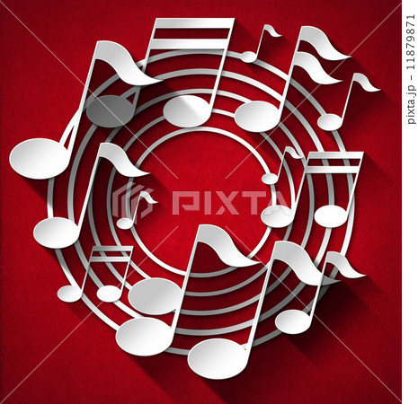 Music Note Background - Red Velvet 11879871