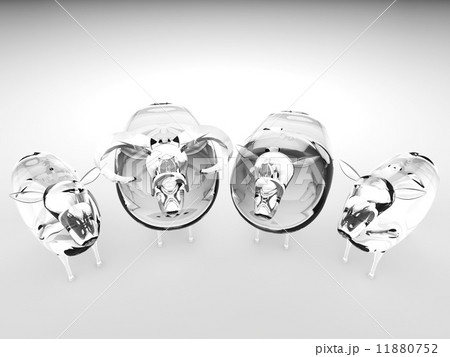 Sheep (Clear Glass) 11880752
