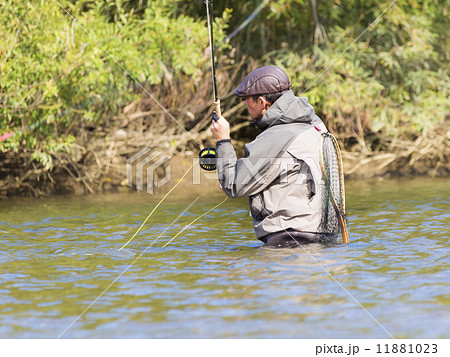 釣り人(ロッド縦) 釣り人(ロッド縦) 11881023