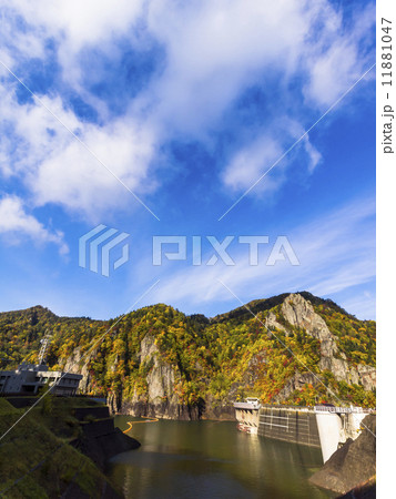 豊平峡の秋(ダム・縦) 豊平峡の秋(ダム・縦) 11881047
