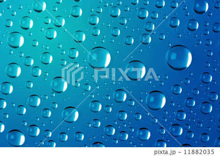 Big Water Drops Abstract Background - super macro 11882035