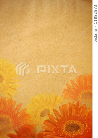 paper background with flower ornament paper background with flower ornament 11882873