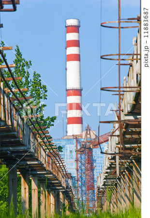 Kind on an atomic power station, Russia Kind on an atomic power station, Russia 11883687