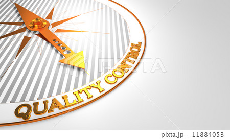 Quality Control on White -Golden Compass. 11884053