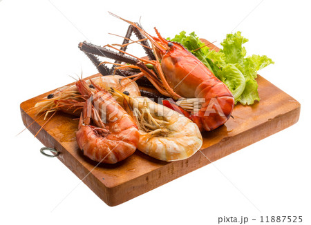Giant Freshwater Prawn and king prawns Giant Freshwater Prawn and king prawns 11887525