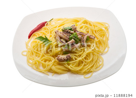 Pasta with octopus Pasta with octopus 11888194
