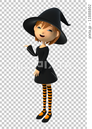 ハロウィンの魔女 11888802