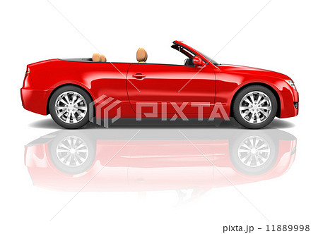 Red Sedan Convertible Red Sedan Convertible 11889998
