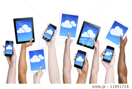 Group Of People Holding Digital Devices 11891728