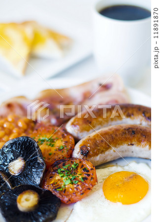 Close-Up Photo Of Full English Breakfast 11891870
