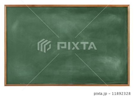 Textured Blackboard with a Brown Border 11892328