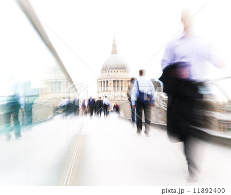 People Rushing in London People Rushing in London 11892400