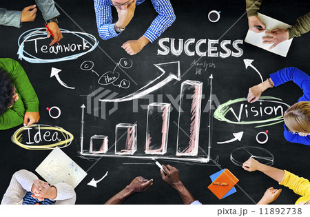 Group of Multiethnic People Discussing About Business Issues Group of Multiethnic People Discussing About Business Issues 11892738