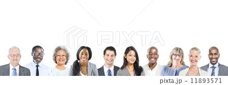 Portrait of Multiethnic Diverse Business People Portrait of Multiethnic Diverse Business People 11893571