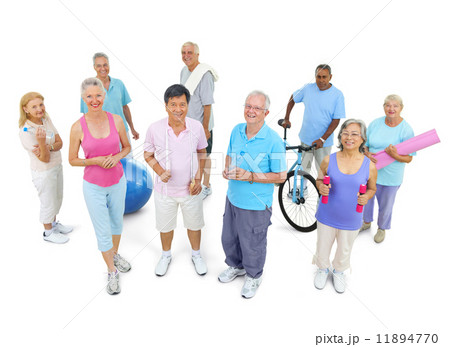 Group of Healthy People in the Fitness Group of Healthy People in the Fitness 11894770