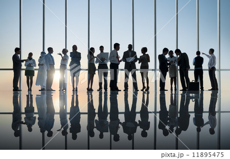 Group of Business People Meeting Group of Business People Meeting 11895475