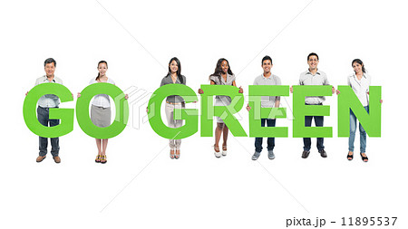 Group of people holding alphabet Group of people holding alphabet 11895537