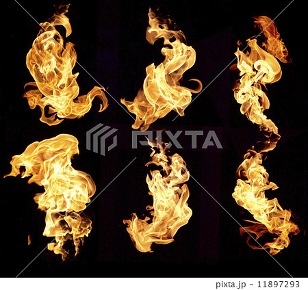 Fire flames background 11897293