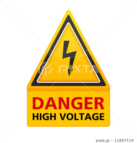 Danger High Voltage Sign Danger High Voltage Sign 11897519