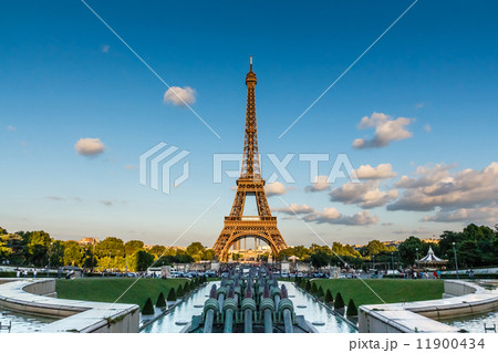 The Eiffel Tower in Paris, France The Eiffel Tower in Paris, France 11900434