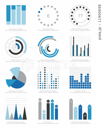 set of infographics elements 11900698