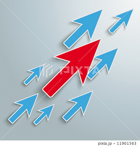 Colored Click Mouse Arrows Growth PiAd Colored Click Mouse Arrows Growth PiAd 11901563