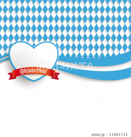 Bavarian Oktoberfest Flyer Heart 11901715