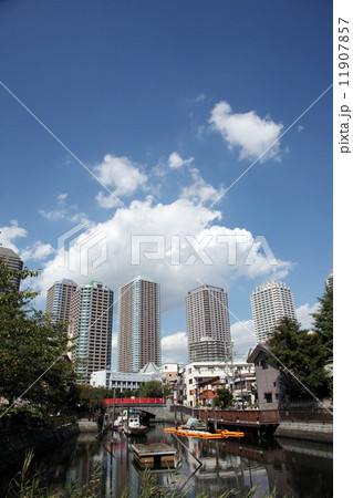 佃島風景 11907857