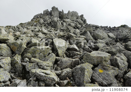 立山連峰の最高峰・大汝山 11908074