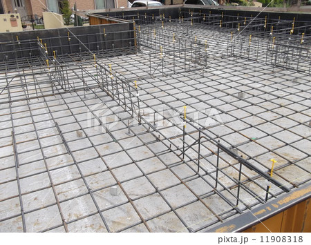 住宅の基礎の配筋が終わりました 11908318