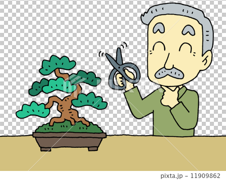 Bonsai grandpa 11909862