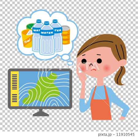 災害警報　避難準備 11910545