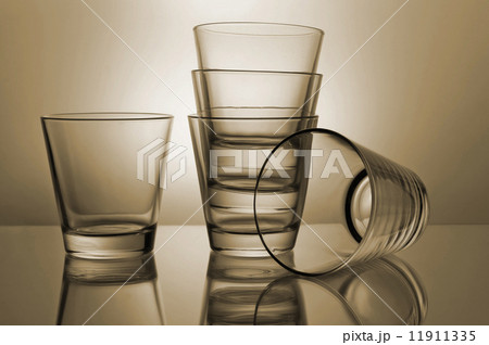 Stack of glasses Stack of glasses 11911335