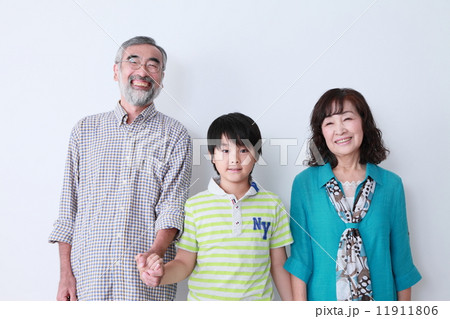 祖父　祖母　孫 11911806