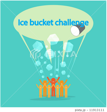 Ice Bucket Challenge concept. 11913111