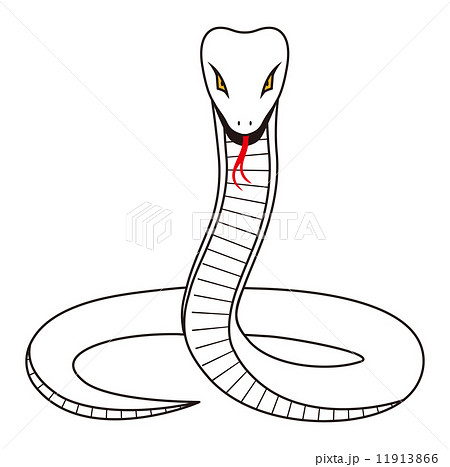 A Snake Stock Illustration