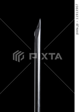 Close-up of syringe needle 11913907