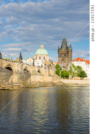 Charles bridge over river Vltava Charles bridge over river Vltava 11917291
