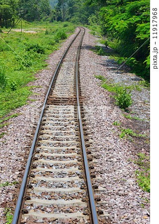 train tracks in country developing 11917968