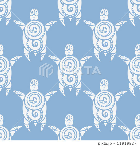 Sea Turtles.  Seamless Vector pattern. 11919827