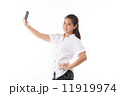 Asian woman using smartphone 11919974