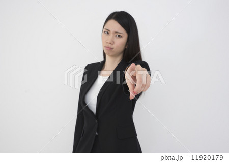 突き出された人差し指 11920179