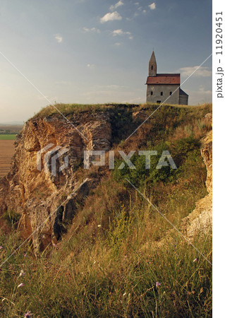 Church of St. Michael stands on a high rock 11920451