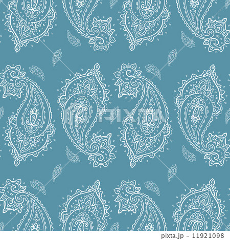 Seamless Paisley pattern. 11921098