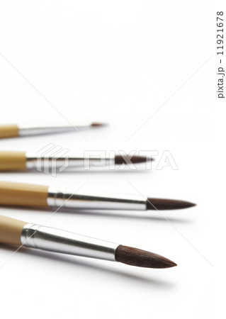 paintbrush for painter isolated on white background paintbrush for painter isolated on white background 11921678
