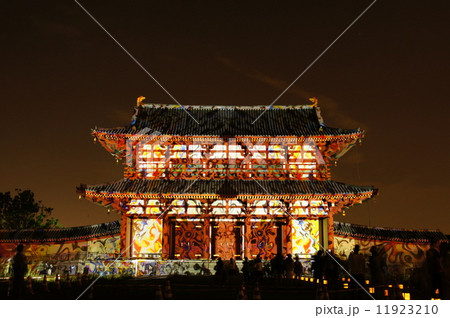 極彩色の朱雀門2 11923210