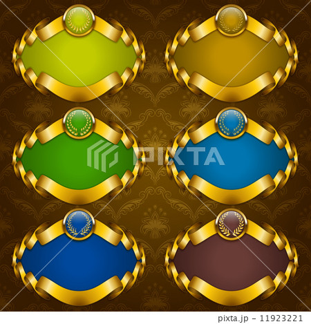 Set of ornate vector frames 11923221