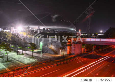 札幌ドーム夜景 11923551