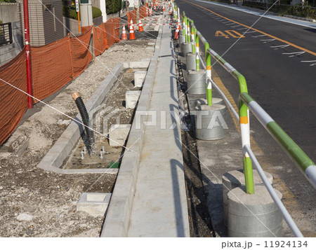 道路工事 11924134