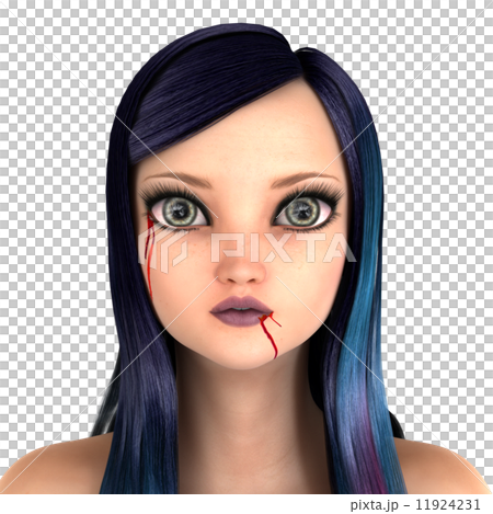 恐怖化妝女士 11924231